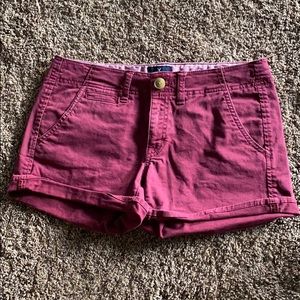AE || Burgundy Shorts